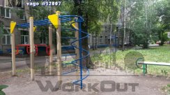 Площадка для воркаута в городе Томск №4665 Маленькая Советская фото